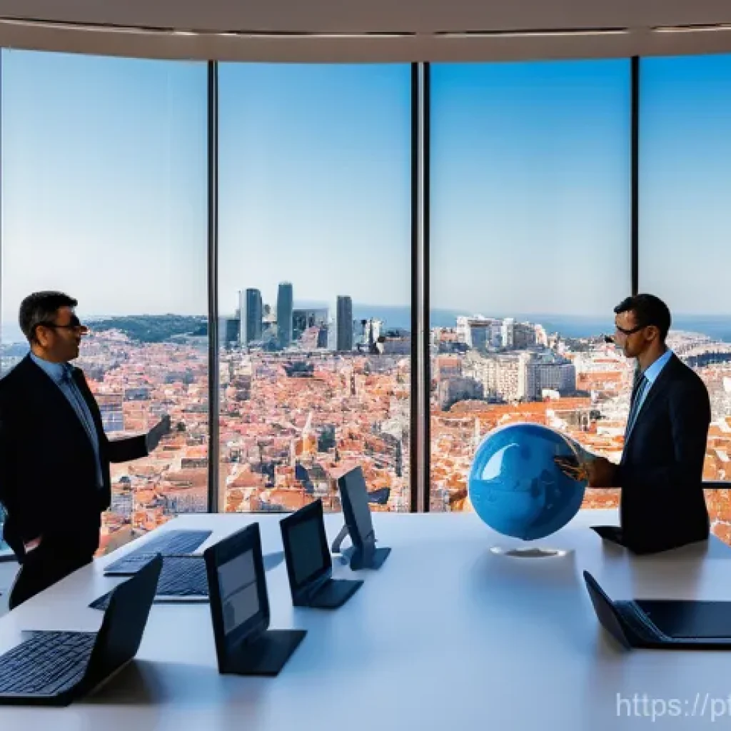 보험계리사와 리스크 포트폴리오 - **Prompt 1: "The Architects of Financial Security in Portugal"**
    A group of diverse, professiona...